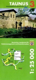 Topographische Freizeitkarten Hessen (1 : 25.000) - Bl.3: Topographische Freizeitkarte Hessen (1 : 25.000) - Taunus