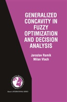 Jarosla Ramík, Jaroslav Ramík, Milan Vlach - Generalized Concavity in Fuzzy Optimization and Decision Analysis