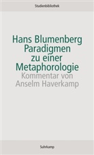 Hans Blumenberg - Paradigmen zu einer Metaphorologie