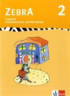 Zebra: 2. Schuljahr, Leseheft, 7 Hefte