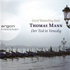 Thomas Mann, Gerd Wameling - Der Tod in Venedig, 3 Audio-CDs (Hörbuch)