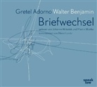 Gretel Adorno, Walte Benjamin, Walter Benjamin, Johanna Wokalek, Martin Wuttke, Henr Lonitz... - Briefwechsel, 3 Audio-CDs (Audio book)