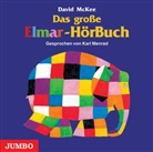 David McKee, Karl Menrad - Das große Elmar-Hörbuch, Audio-CD (Audio book)
