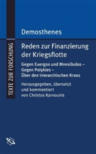 Demosthenes, Demosthenes                            10000008446, Christo Karvounis, Christos Karvounis - Demosthenes. Reden zur Finanzierung der Kriegsflotte