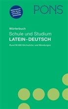 PONS Wörterbuch Schule und Studium Latein-Deutsch