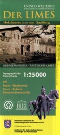 Landesam f  Denkmalpflege Hessen, Hessisches Landesvermessungsamt für Bodenmanagement und Geoinformati, Landesamt für Denkmalpflege Hessen - Topographische Freizeitkarten Hessen (1 : 25.000): Topographische Freizeitkarte Hessen (1 : 25.000) - Der Limes, Holzhausen an der Haide - Saalburg