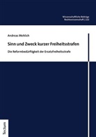 Andreas Mehlich - Sinn und Zweck kurzer Freiheitsstrafen