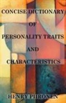 Henry Piironen - Concise Dictionary of Personality Traits and Characteristics