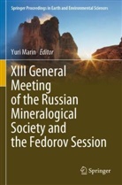 Yuri Marin - XIII General Meeting of the Russian Mineralogical Society and the Fedorov Session