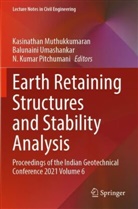 N Kumar Pitchumani, Kasinathan Muthukkumaran, N Kumar Pitchumani, N. Kumar Pitchumani, Balunaini Umashankar - Earth Retaining Structures and Stability Analysis
