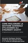 Camila da Silva Rosolia Pereira, C. R. Falcão de Albuquerque Junior, Alexandre Rodrigues Quintas - COME MIGLIORARE LA GESTIONE AZIENDALE UTILIZZANDO GLI STRUMENTI GIUSTI?