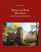 Arthur Fontaine - Burg und Berg Montclair in der Großen Saarschleife