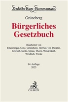 Jürgen Ellenberger, Isabell Götz u a - Bürgerliches Gesetzbuch