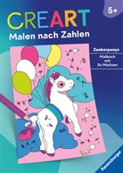 Maja Wagner - CreArt Malen nach Zahlen ab 5: Zauberponys