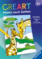Simone Pahl - CreArt Malen nach Zahlen ab 5: Tierkinder