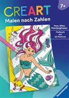 Sara Otterstätter, Katja Weikenmeier - CreArt Malen nach Zahlen ab 7: Feen, Elfen, Meerjungfrauen
