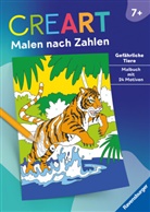 Rolf Bunse - CreArt Malen nach Zahlen ab 7: Gefährliche Tiere