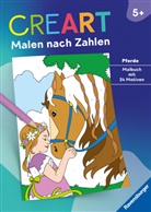 Mia Steingräber - CreArt Malen nach Zahlen ab 5: Pferde