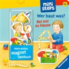 Sandra Grimm, Monika Neubacher-Fesser - ministeps: Mein erstes Magnetbuch: Wer baut was? Bei mir zu Hause