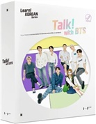 Talk! With BTS (Global edition) | 2-Book Set (without Motipen) | Korean Learning for Basic Learners | Korean Keyboard Stickers, m. 1 Beilage, m. 1 Beilage, 2 Teile