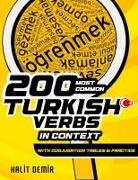 Halit Demir - 200 MOST COMMON TURKISH VERBS IN CONTEXT