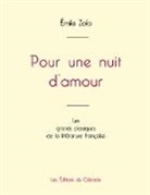 Émile Zola - Pour une nuit d'amour de Émile Zola (édition grand format)