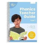 Phonic Books - Phonics Teacher Guide Year 1 The Foundations of Phonics, Engaging Activity Ideas, Lesson Plans, Progress Tracking and Assessment