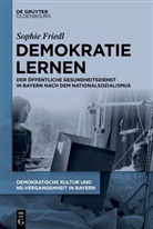 Sophie Friedl - Demokratische Kultur und NS-Vergangenheit. Politik, Personal, Prägungen in Bayern 1945-1975 - 2: Demokratie lernen