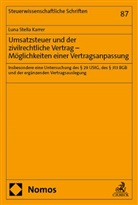 Luna Karrer, Luna Stella Karrer - Umsatzsteuer und der zivilrechtliche Vertrag - Möglichkeiten einer Vertragsanpassung