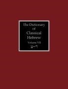 David J. A. Clines - The Dictionary of Classical Hebrew Volume 7