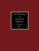 David J. A. Clines - The Dictionary of Classical Hebrew Volume 2