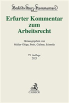 Thomas Dieterich, Inken Gallner, Inken Gallner u a, Peter Hanau, Rudi Müller-Glöge, Ulrich Preis... - Erfurter Kommentar zum Arbeitsrecht