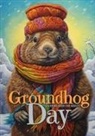Musterstück Grafik, Monsoon Publishing, Monsoon Publising - Murmeltier Tag Malbuch für Erwachsene