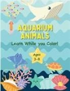 Indya King - Aquarium Animals Coloring Book