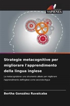 Bertha González Ruvalcaba - Strategie metacognitive per migliorare l'apprendimento della lingua inglese