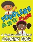 Black Children's Coloring Books, Kyle Davis - Toddlers ABC Fun - A Black Childrens Coloring Book