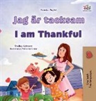 Shelley Admont, Kidkiddos Books - I am Thankful (Swedish English Bilingual Children's Book)