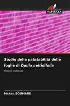 Makan Soumare - Studio della palatabilità delle foglie di Opilia celtidifolia