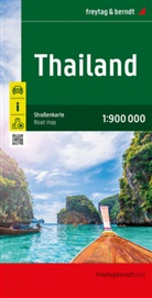 freytag &amp; berndt, freytag &amp; berndt - Thailand, Autokarte 1:900.000, freytag & berndt