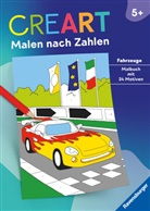 Rolf Bunse - CreArt Malen nach Zahlen ab 5: Fahrzeuge