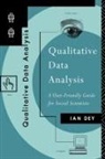 Ian Dey, Dey Ian - Qualitative Data Analysis
