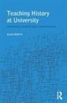Alan Booth, Booth Alan - Teaching History at University