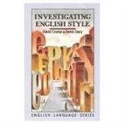 David Crystal, Derek Davy - Investigating English Style