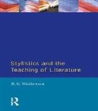 H G Widdowson, H. G. Widdowson - Stylistics and the Teaching of Literature
