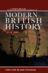 Chris Cook, John Stevenson - Longman Handbook to Modern British History 1714 - 2001