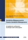 Stephanie Höke, Marisa Kaufhold, Eva-Luzia Stratmann, Eva-Luzia Stratmann u a, Ulrike Weyland, Ulrike Weyland u a - Betriebliches Bildungspersonal als Promotor beruflicher Bildungsprozesse