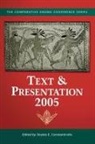 Stratos E. (EDT) Constantinidis, Stratos E. Constantinidis - Text & Presentation, 2005