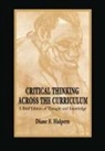 Diane F Halpern, Diane F. Halpern, Halpern Diane F. - Critical Thinking Across the Curriculum