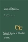 M Christopher Brown, M Christopher Brown II, M. Christopher Brown Ii - Access and Equity in Postsecondary Education