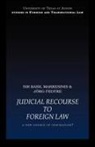 Jorg Fedtke, Fedtke Jorg, Basil Markesinis - Judicial Recourse to Foreign Law